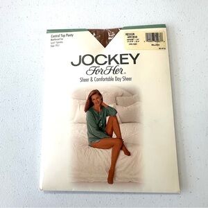NWT - Jockey Sheer Day Pantyhose in Tan